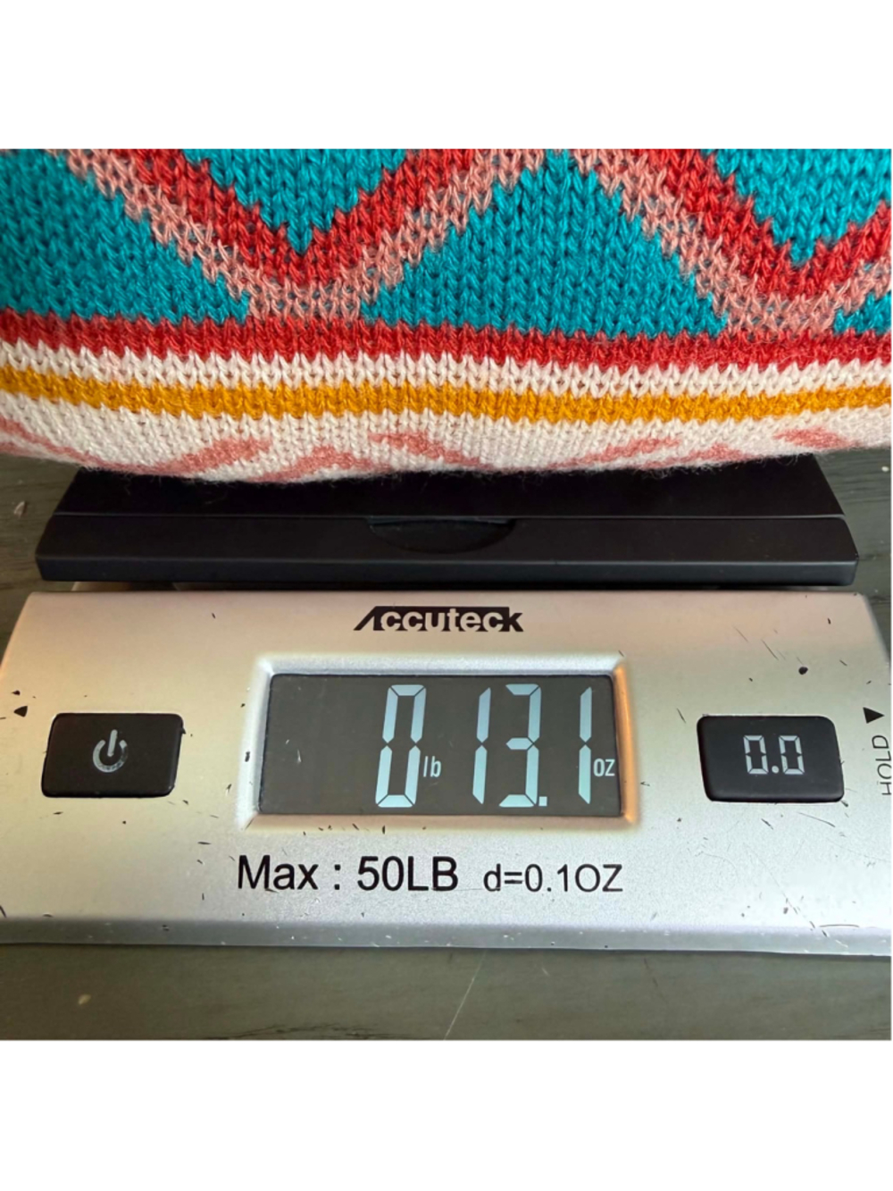 Women's No Boundaries Cardigan Sweater XXL Red White Geometric Print - Picture 10 of 10